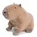 Мягкая плюшевая игрушка Капибара 23 см реалистичная (Mi286)