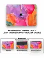 Защитное покрытие для Macbook Pro 14 2021 - 2023года/ Самоклеющаяся наклейка на ноутбук