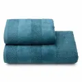 Полотенце банное Heat (460) 70х130 Сине-зелёный 17-4911