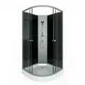 Душевая кабина Arcus S-01G (90*90*210), стекло тонированное, профиль серебристый, без крыши