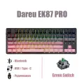 Беспроводная Механическая Игровая Клавиатура Dareu EK87 - PRO , Hot-Swap , Green Switch , RGB