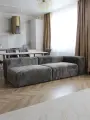 Диван модульный Ромул, серый, 245х105х62