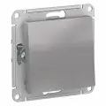 Переключатель проходной одноклавишный IP44 (Алюминий), Systeme Electric AtlasDesign Aqua (комплект 10шт)