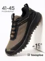 Кроссовки BAASPLOA, полнота 6 (RU)/ на среднюю стопу, размер 45, черно-коричневый