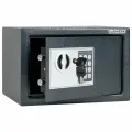 Сейф для денег и документов с электронным кодовым замком мебельный, мини шкаф для хранения вещей дома и в офисе, 200x310x200 мм, Daswerk (Дасверк), 291341