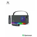 Караоке система с двумя микрофонами SU-YOSD YS-313 Bluetooth черная