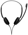 Гарнитура EPOS Sennheiser PC 3 Chat, для контактных центров, накладные, проводные, черный