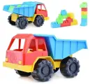 Игровой набор Грузовик и конструктор Макси Блок