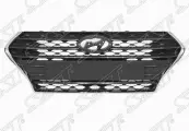 Решетка радиатора Hyundai Solaris 17-20 / Accent 17-22 Sat арт. ST-HNS2-093-0