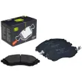 Дисковые тормозные колодки передние TRIALLI PF051401 (4 шт.) черный