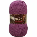 Пряжа Nako SPORT WOOL 14432 фуксия (5 мотков)