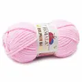 Пряжа Dolphin baby (HIMALAYA), св. розовый - 80303, 100% полиэстер, 5 мотков, 100 г, 120 м.