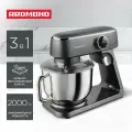 Миксер планетарный редмонд FM602, мощность 2 кВт, нержавеющая сталь, 6 л, 3 в 1
