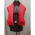 Жилет спасательный надувной автоматический красный, с сертификатом гостр