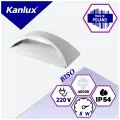 Светильники фасадные светодиодные KANLUX BISO LED EL 8W-W 4000K IP54