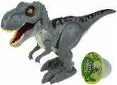 Zuru RoboAlive Игрушка интерактивная Атакующий тираннозавр + слайм серый T19290