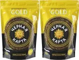 Черная Карта Кофе растворимый Gold, 150 г, 2 уп