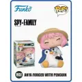 Фигурка Funko POP! Семья шпиона Анечка Форджер Spy x Family ANYA FORGER WITH PENGUIN #1951