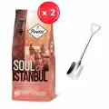 Кофе молотый Poetti Soul of Istanbul Арабика/Робуста, 200 г х 2 шт + ложка