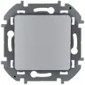 Переключатель одноклавишный INSPIRIA 10 AX 250 В~ алюминий 673652 Legrand (3шт.)