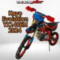 Питбайк KAYO EVOLUTION YX140EM 17/14 KRZ (механ. сцепл, эл. стартер 2024 г.)