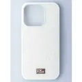 Чехол Swarovski, для iPhone 15 Pro Max, ударопрочный, защита камеры, силикон, белый