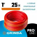 GRINDA шланг садовый, 3-х слойный, армированный