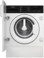 Встраиваемая стиральная машина Hotpoint WBIH 7290 VWB белый/черная панель, 7 кг, 1200 об/мин, инвертор, пар
