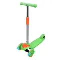 Трехколесный самокат дружок BQ-921 (зеленый) Светящиеся колеса