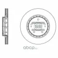 Диск тормозной передний mitsubishi outlander i-iii sd4329 Hi-Q SD4329 для Citroen C-Crosser; Mitsubishi Lancer VIII, Outlander I, II, III; Peugeot 4007