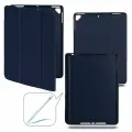 Чехол-книжка для iPad 5/6/Air/Air 2 с отделением для стилуса, темно-синий