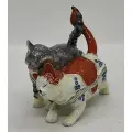Шкатулка Фаберже влюбленные котики