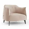 Кресло дизайнерское BELLO STANDART из велюра. Цвет бежевый. Размер 63x72x79 (д/ш/в)
