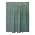 Штора для ванной Dasch Шалфей 180x200, ПВХ, антибактериальная, с утяжелителем, зеленая