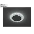 (20 шт.) Светильник точечный ЭРА DK LD22 SL/WH декоративный cо светодиодной подсветкой Gx53, прозрачный