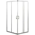 Душевой уголок 75-90x75-90 см Belbagno UNIQUE-A-2-75/90-C-Cr прозрачное