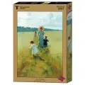 Стелла Пазл Третьяковская галерея 1500 элемент. Репин И. Е. На меже TG150229