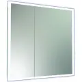 Шкаф - зеркало с подсветкой Reflection Cube LED 800х800, RF2213CB