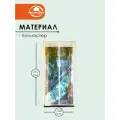 Москитная сетка Листья для дверного проема 2,1х1,0 м, плотность сетки 40 г/м2, крепления в комплекте
