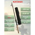 Спиннинг Katana для путешествий телескопический 210 см короткий компактный