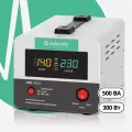 Стабилизатор напряжения Defender ASF 500D белый [99034]