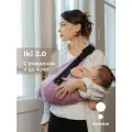 Рюкзак-переноска Iki 2.0 Пыльно-лиловый. Cлинг для новорожденных с 0. Кенгуру переноска для детей с 3 месяцев