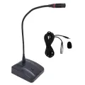 Gooseneck Condenser Microphone Cardioid XLR Desk Mic for Lectures Meetings Streaming Video Conferencing