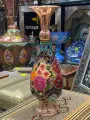 Ваза Персидский базар Ташир Иран, ручная работа, медь, высота 25см