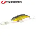 Воблер TSURIBITO Deep Shaker Shad 75F 12.0г Загл.2.0-3.5м #002