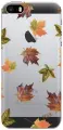 Силиконовый чехол на Apple iPhone SE / 5s / 5 / Эпл Айфон 5 / 5с / СЕ с рисунком Maple