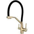 Смеситель для кухни Viko V-5831 Бронза Черный латунь Китай, стильный дизайн