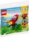 30581 Конструктор LEGO Polybag Creator 3 в 1 Tropical Parrot Тропический попугай 66 деталей