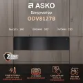 Вакуумный упаковщик Asko ODV8127B, встраиваемый, черная нержавеющая сталь