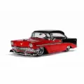 Jada 1:24 1956 Chevrolet BEL AIR Металлическая модель автомобиля, мальчик игрушечный подарок, хобби коллекция